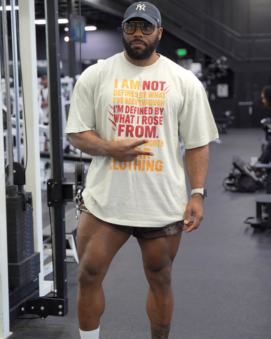 I Am Not Defined Men Oversized Premium T-shirt - Bearclothing
