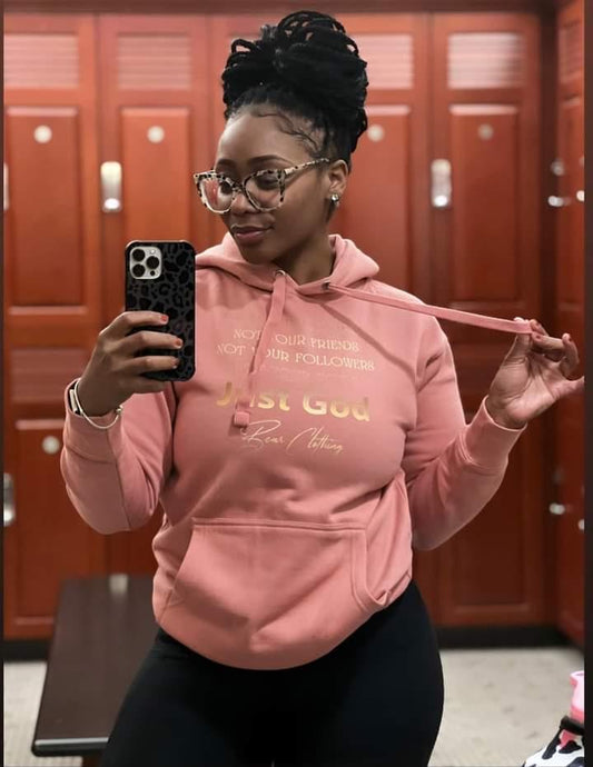 Unisex Just God Premium Hoodie - Bearclothing 