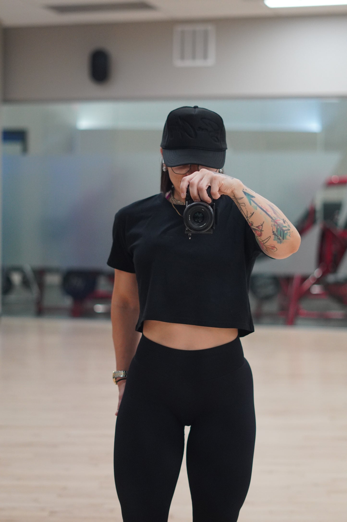 Blackout Embroidered Foam trucker hat - Bearclothing 