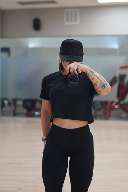 Blackout Embroidered Foam trucker hat - Bearclothing 