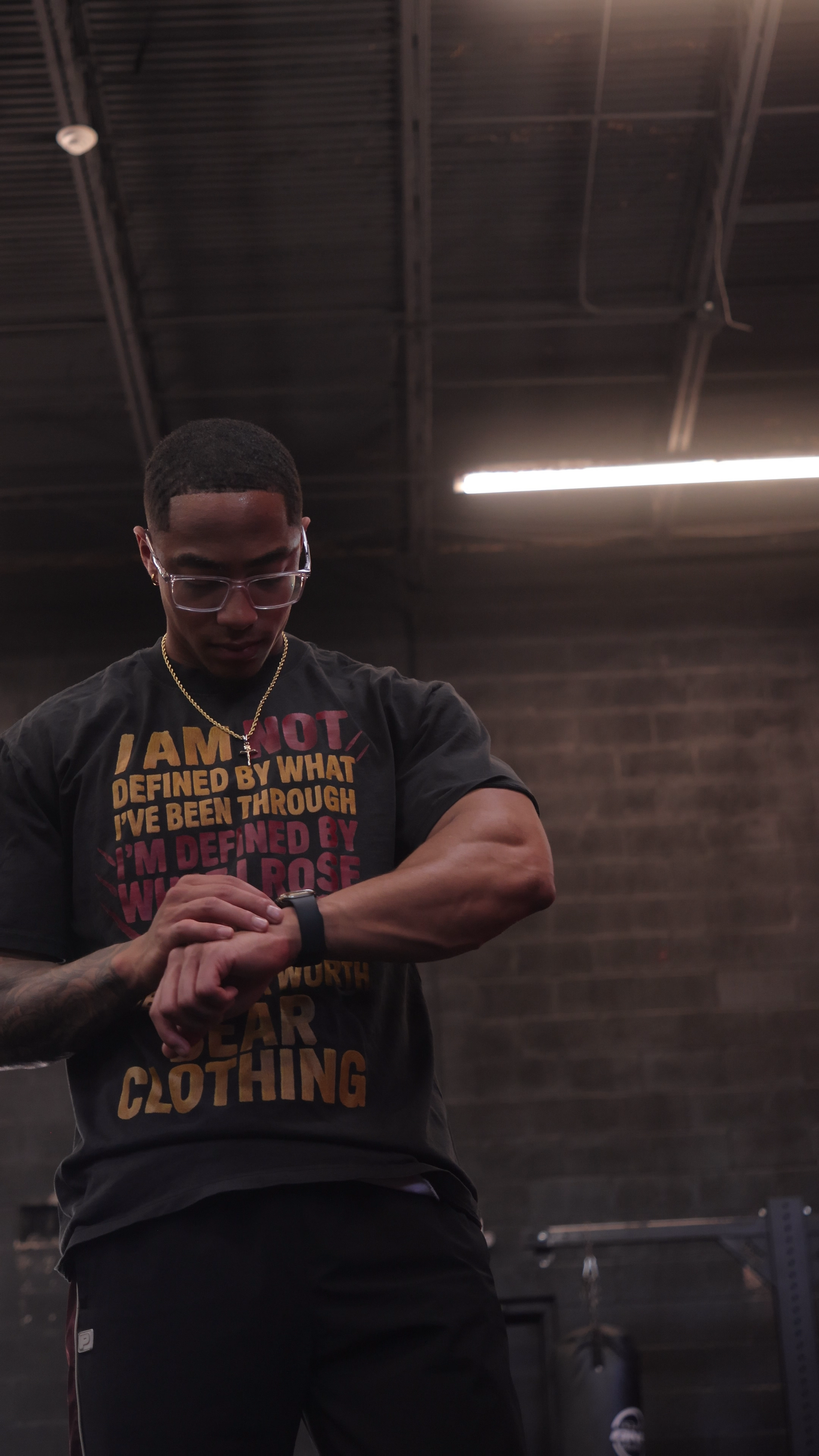 I Am Not  Defined Men Oversized  Premium T-shirt - Bearclothing 