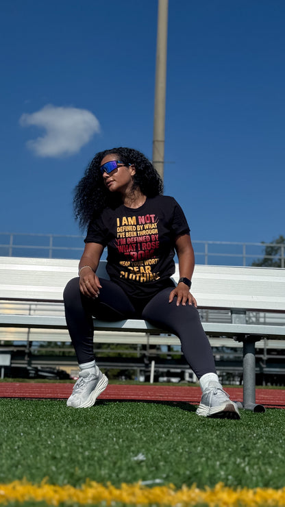 Women I Am Not Defined Premium Tshirt - Bearclothing 