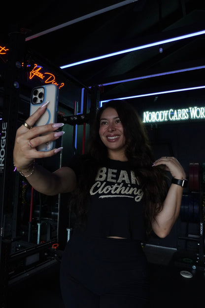 Exclusive Signature  Bear Clothing Women’s crop top - Bearclothing 