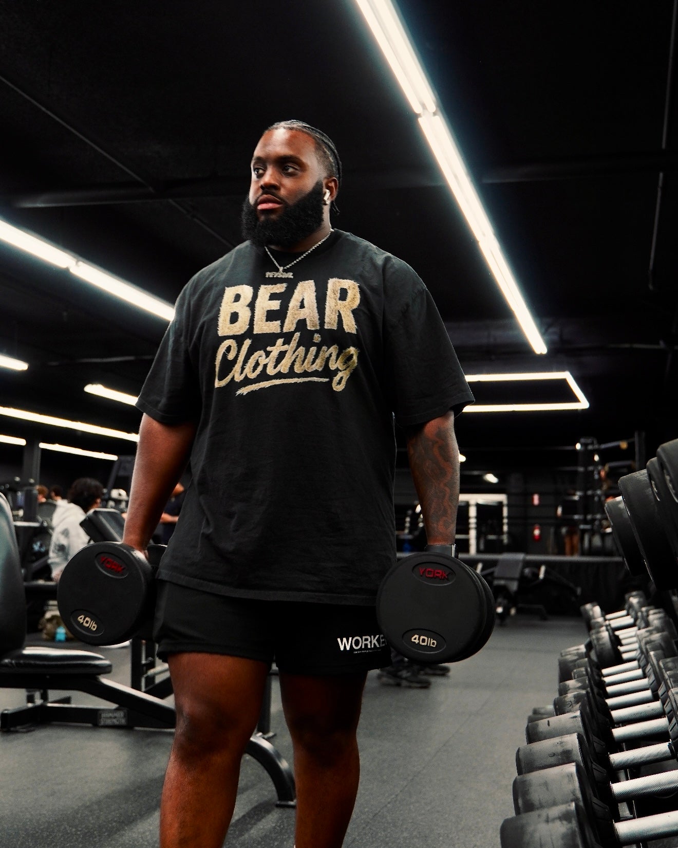 Men’s Fur Signature Oversized faded t-shirt - Bearclothing 