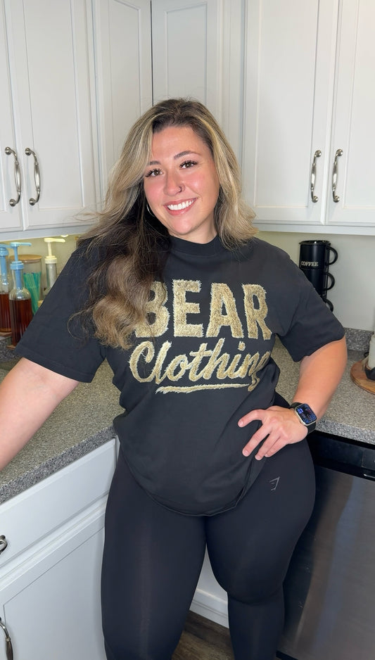 Exclusive Signature Women Oversized faded Pump Cover - Bearclothing 