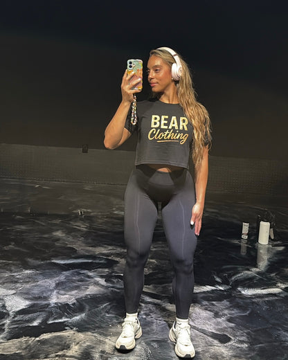 Exclusive Signature  Bear Clothing Women’s crop top - Bearclothing 