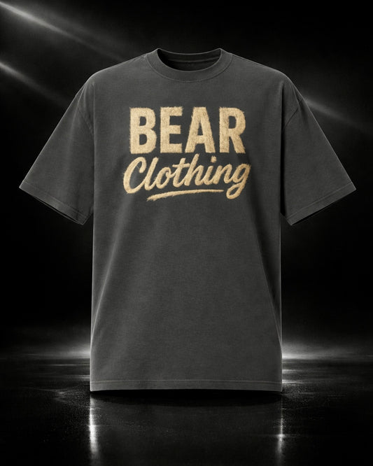 Men’s Fur Signature Oversized faded t-shirt - Bearclothing 