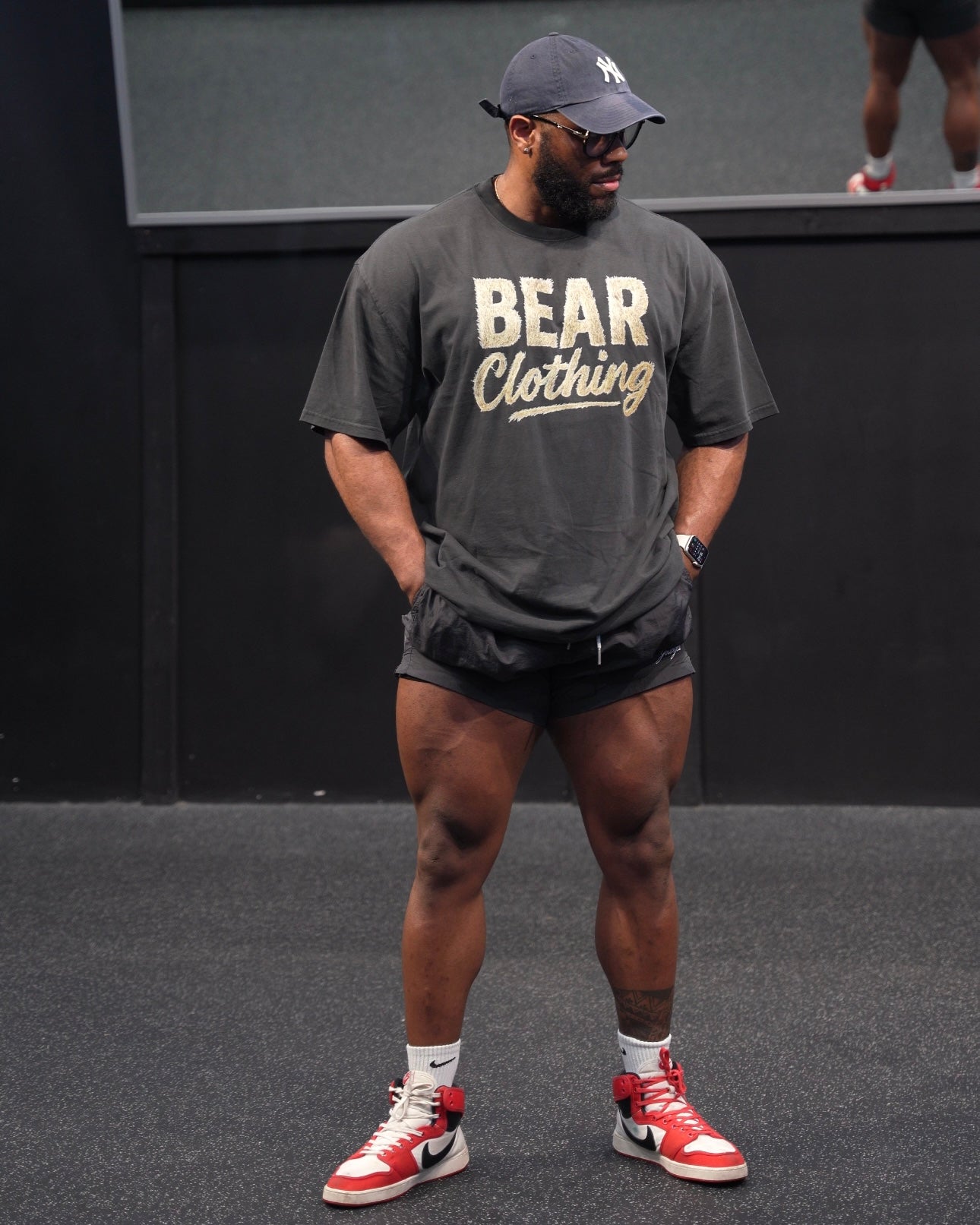 Men’s Fur Signature Oversized faded t-shirt - Bearclothing 