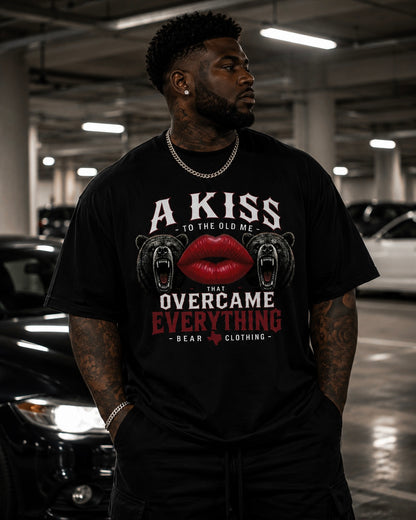 Oversized Unisex Vintage Premium Tee - Bearclothing 