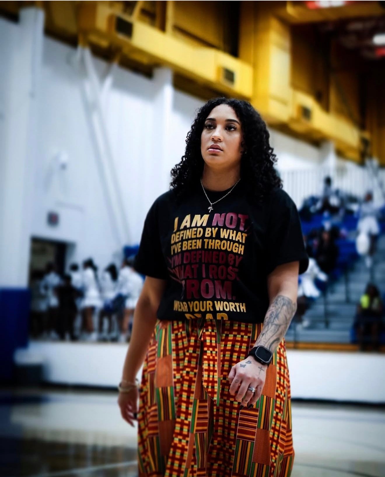 I Am Not Defined Women Oversized Premium T-shirt - Bearclothing 
