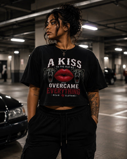 Vintage Premium Crop Top - Bearclothing 